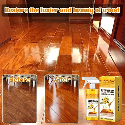 🔥LAST DAY SALE 49% OFF - 🌟🎉2026 Wood Polishing Beeswax Spray🪵