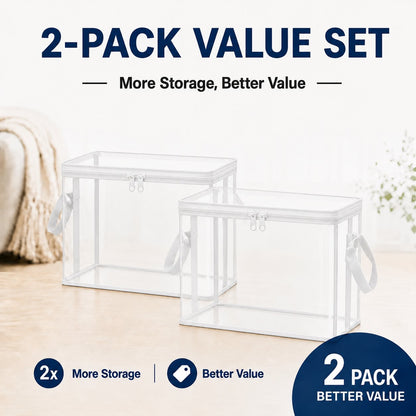 🔥Last Day 50% OFF - 📦Stuffed Storage PVC Organizer Bag Doll Storage Container✨