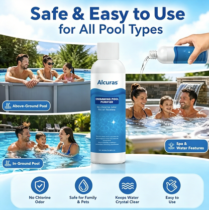 🔥Last Day 49% OFF🔥 Alcuras® Swimming Pool Purifier🏊