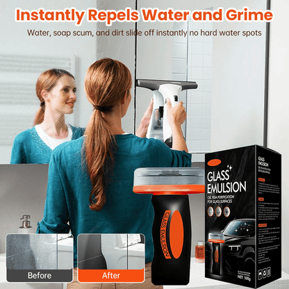🔥LAST DAY 50% OFF - 🧽✨Glass Oil Film Cleaner🚗