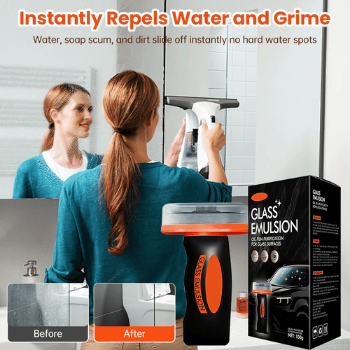 🔥LAST DAY 50% OFF - 🧽✨Glass Oil Film Cleaner🚗