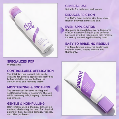 🩷 Bikini Pain-Free Hair Removal Cream & Spray for Sensitive Skin