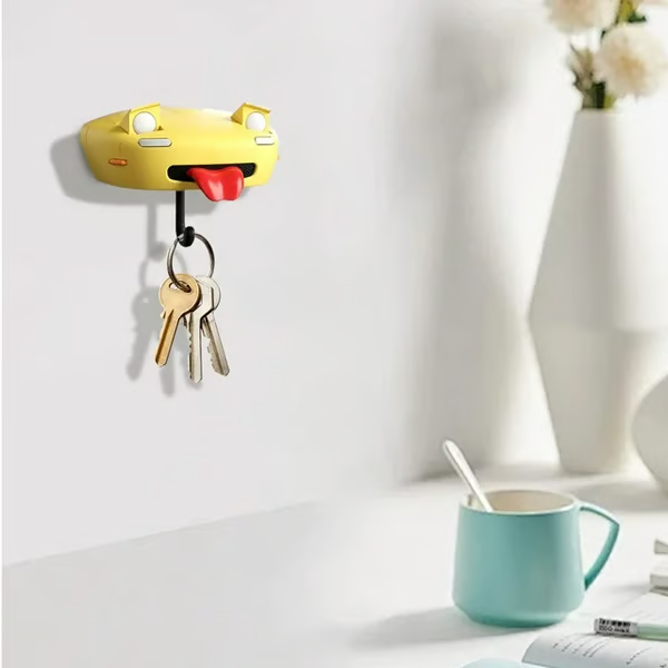 🎁🎉Only $19.99 This Week🌟🎉Pop-up Headlight Car-Themed Wall-Mounted Key Holder