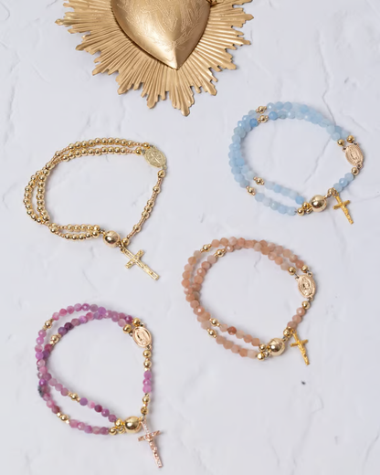 ✨ Find Inner Peace and Embrace Strength ✨🙏Handcrafted rosary bracelets📿