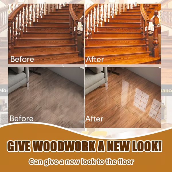 🔥LAST DAY SALE 49% OFF - 🌟🎉2026 Wood Polishing Beeswax Spray🪵