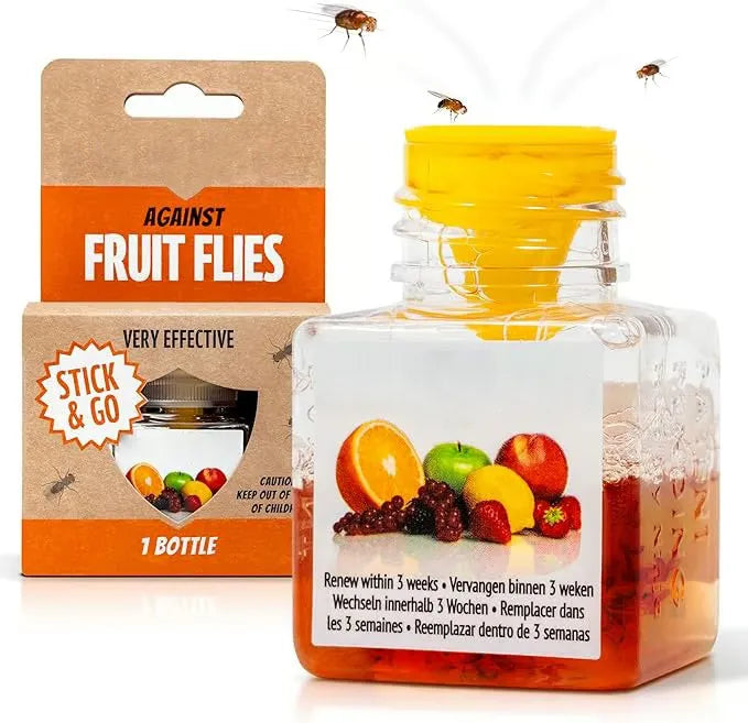 🔥LAST DAY 49% OFF🔥 - ✨Ultra-Strong Fruit Fly Trap - User Friendly  (Up to 3 Weeks per Bottle)