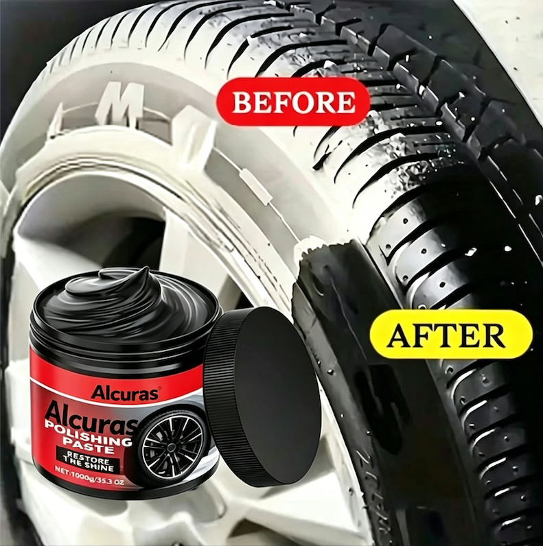 🔥LAST DAY 49% OFF - 🚗📢Buy 4 Get 2 Free ⏰Tire Gloss Protection Agent🛞