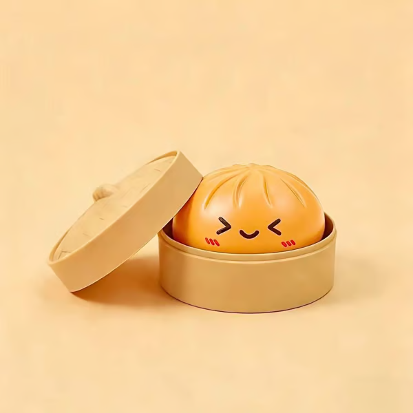🏆 Last Day Promotion 50% OFF! Expressive Dumpling Squishy - Blind Box, My secret Bun Fidget Toy