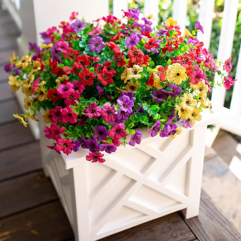💥Only $3.99 Last Day Promotion!🌺UV Resistant Colorful Artificial Flower🌺