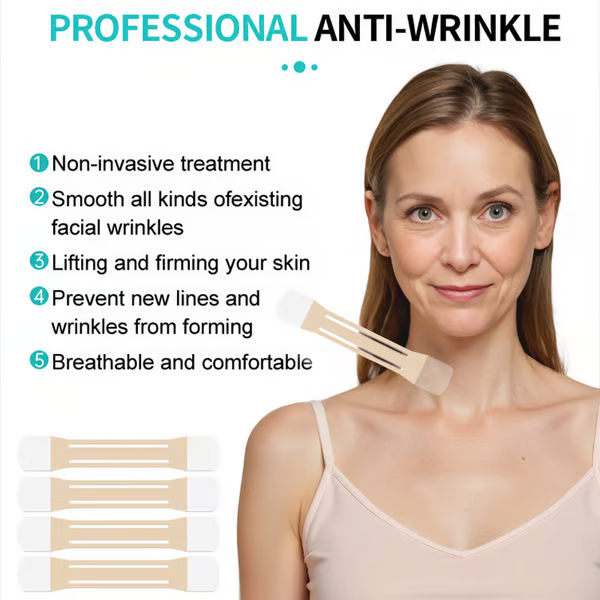 🔥Face Neck Lifting Tape (Long-Lasting)