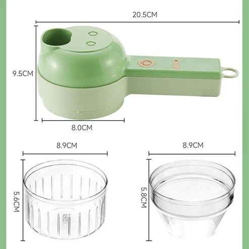 🔥Last Day 49% OFF - ✨Wireless Efficient ElectricMini Food Chopper🥒 🥔