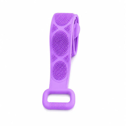 🔥Last Day 49% OFF🔥 - Silicone Bath Brush, Double-Sided Back Scrubber for Body Cleansing & Exfoliating