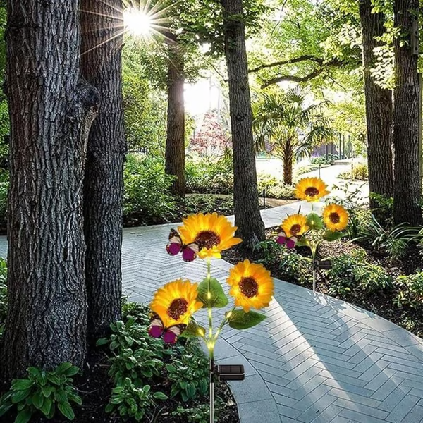 🔥Last Day Sale 49% OFF🔥 - 🌞Solar LED Sunflower Garden Lights🌻