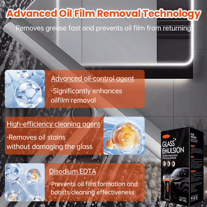 🔥LAST DAY 50% OFF - 🧽✨Glass Oil Film Cleaner🚗