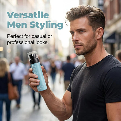 🔥Last Day 50% OFF - ✨Men's Quick-Dry Matte Styling Mud Spray💇