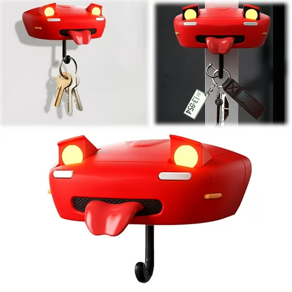 🎁🎉Only $19.99 This Week🌟🎉Pop-up Headlight Car-Themed Wall-Mounted Key Holder