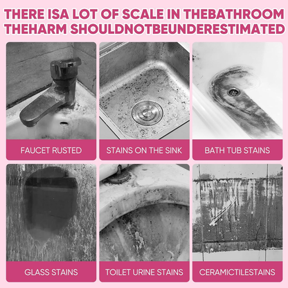 🔥LAST DAY SALE 49% OFF - ✨💧Alcuras Bathroom Descaler Foam Cleaner🛁