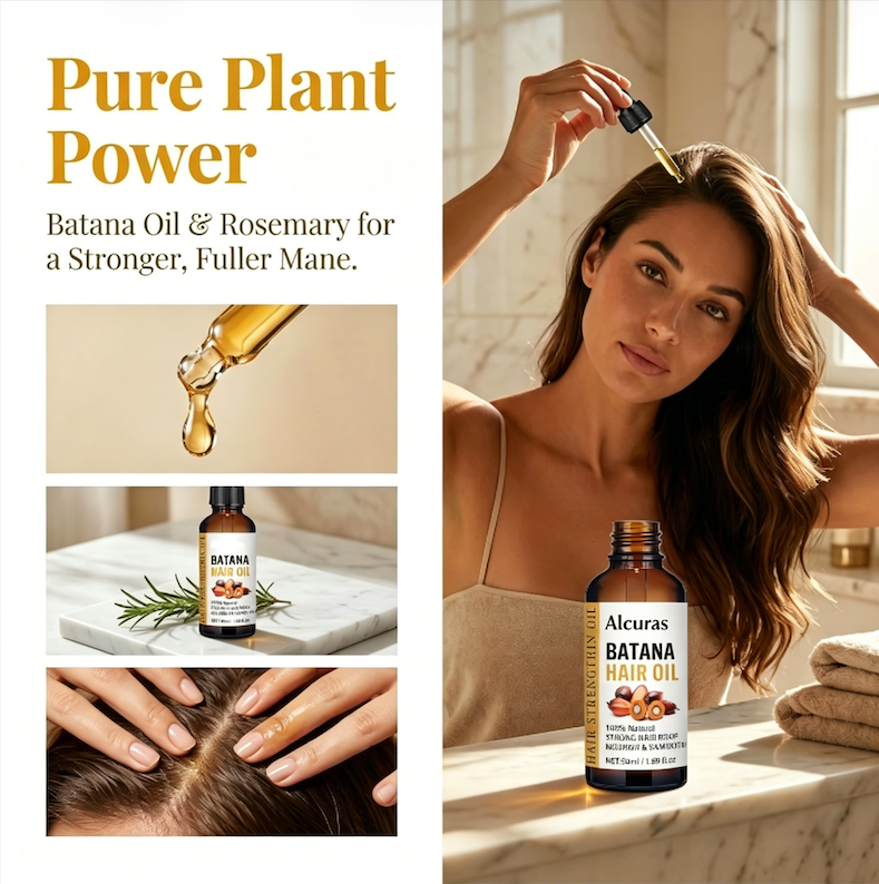 🎉Buy One Get One Free🎁 - ✨ Alcuras® Botanical Nourishing Hair Care Serum 💇