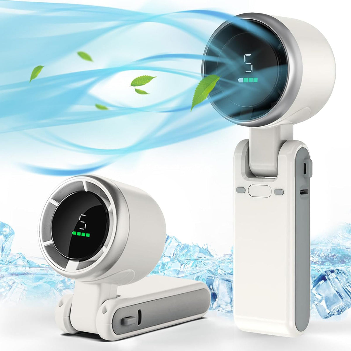 🔥Limited Time 49% Off - 🌬️Portable Handheld Turbo Fan,5 Gear High Speeds🧊