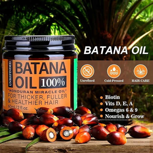 🔥LAST DAY 49% OFF - Batana Oil for Hair Growth,Raw Organic Batana Mask from Honduras🌱