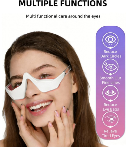 🔥LAST DAY 49% OFF - ✨👓Under-Eye Red Light Therapy Glasses💆