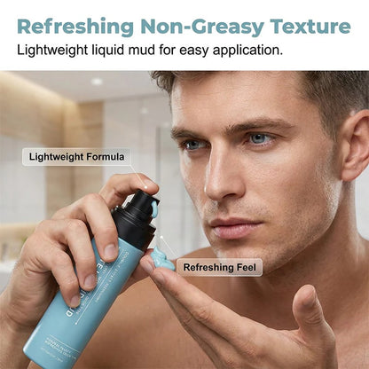 🔥Last Day 50% OFF - ✨Men's Quick-Dry Matte Styling Mud Spray💇