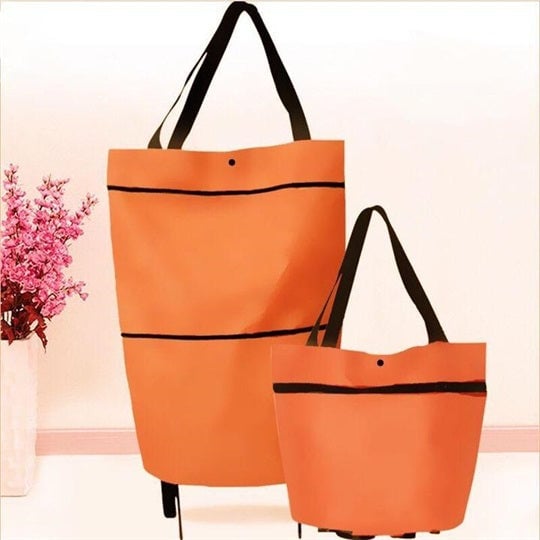 🔥LAST DAY 49% OFF🔥 -2 in 1 Foldable Shopping Cart🎁