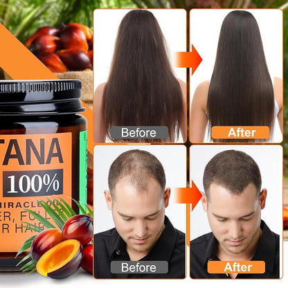 🔥LAST DAY 49% OFF - Batana Oil for Hair Growth,Raw Organic Batana Mask from Honduras🌱