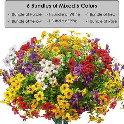 💥Only $3.99 Last Day Promotion!🌺UV Resistant Colorful Artificial Flower🌺