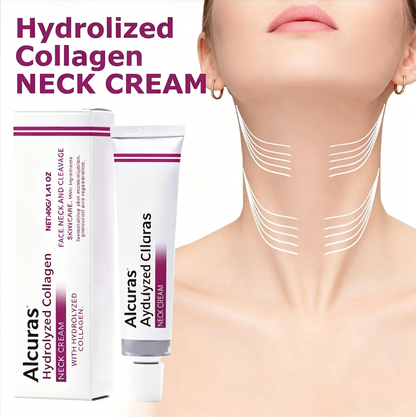 🔥Last Day 50% OFF - 🌿🧴Alcuras® Hydrolyzed Collagen Neck Cream✨