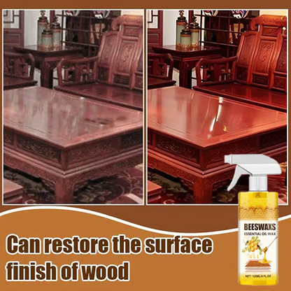 🔥LAST DAY SALE 49% OFF - 🌟🎉2026 Wood Polishing Beeswax Spray🪵