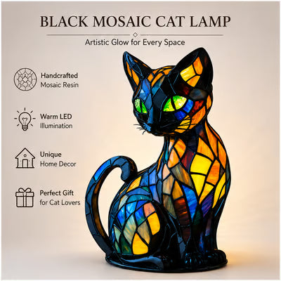 (🎁Last Day 49% OFF)😽Handmade Cat Lamp