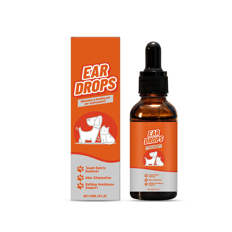 🔥Last Day Flash Sale 49% OFF❤️Natural Dog & Cat Ear Drop for Itching & Wax Build-Up🐱🐶