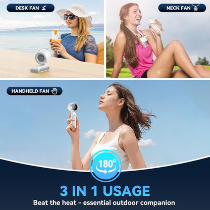 🔥Limited Time 49% Off - 🌬️Portable Handheld Turbo Fan,5 Gear High Speeds🧊
