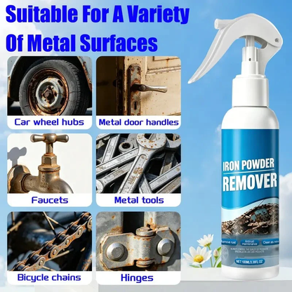 🔥LAST DAY SALE 49% OFF-🚗Automotive Rust Remover Spray 100ML – Fast-Acting Iron & Rust Cleaner for Wheels, Rims, Metal Surfaces🛞