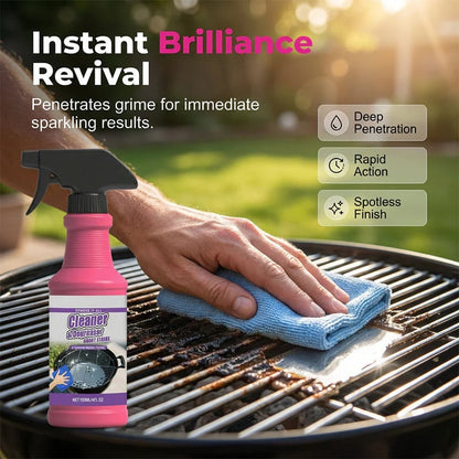 🔥LAST DAY SALE 49% OFF-🍖🧼Fast-Acting Heavy-Duty Grill Degreaser Spray✨