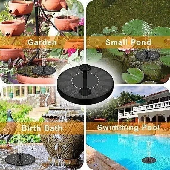 Solar-Powered Birdbath Fountain – Bring Your Garden to Life!