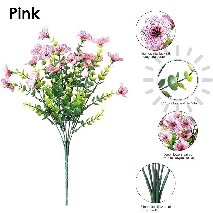 💥Only $3.99 Last Day Promotion!🌺UV Resistant Colorful Artificial Flower🌺