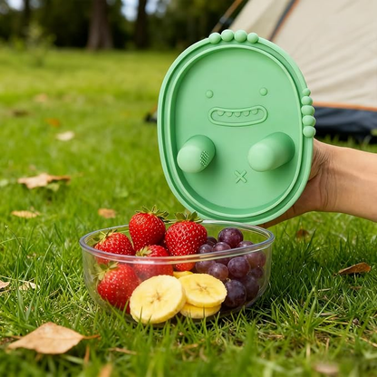 🔥Last Day 49% OFF - 🧺Reusable Silicone Snack Container | Easy to Use, Leakproof for Beach & Picnic🏖️