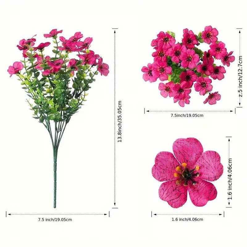 💥Only $3.99 Last Day Promotion!🌺UV Resistant Colorful Artificial Flower🌺