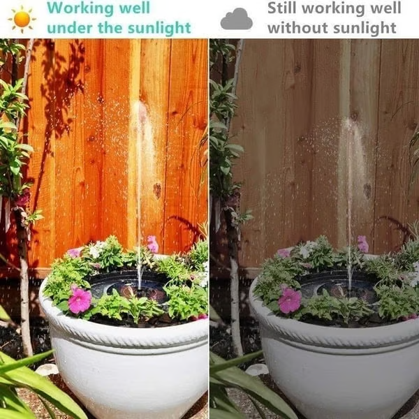 Solar-Powered Birdbath Fountain – Bring Your Garden to Life!