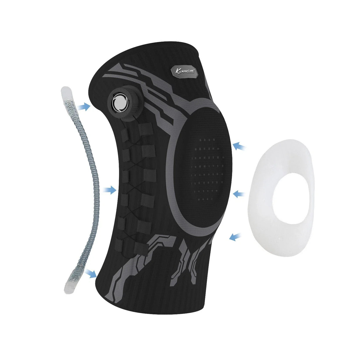🔥Last Day 50% OFF - 🦵✨Professional Knee Brace With Patella Pad & Side Stabilizers🏃