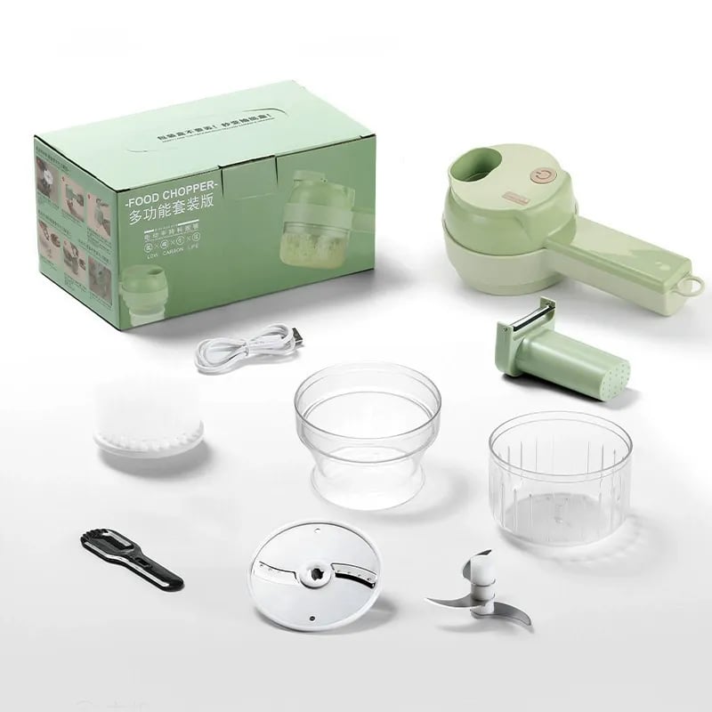 🔥Last Day 49% OFF - ✨Wireless Efficient ElectricMini Food Chopper🥒 🥔