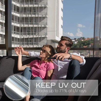 🔥Summer Hot Sale -  🛡🏘 Window Privacy Film - ''Reject UV rays and peeping''✨With free special installation tool✅