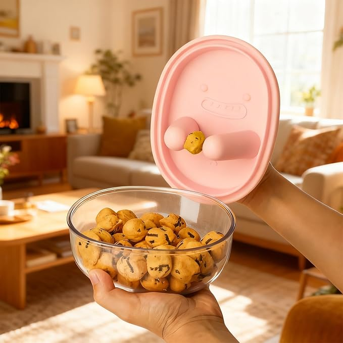 🔥Last Day 49% OFF - 🧺Reusable Silicone Snack Container | Easy to Use, Leakproof for Beach & Picnic🏖️