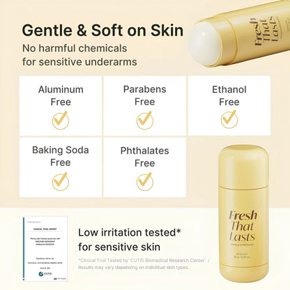 🔥Last Day 49% OFF - ✨24-Hour Body Antiperspirant & Refreshing Deodorant🌸