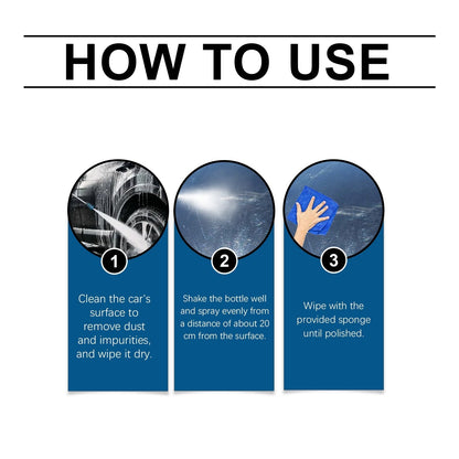 🚗💨Buy 2 Get 1 Free🏆-✨Automotive Nano Coating Repair Agent - With Dust and Water Repellent Properties - Long-lasting and Durable with Gloss, Suitable for Continuous Use