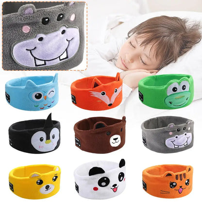 🔥Last Day 49% OFF - 🐾SleepTune Kids Animal Bluetooth Headband 🐻💤 - 🛫Buy Two Free Shipping💥