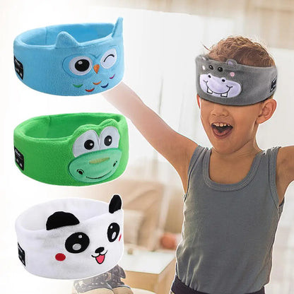 🔥Last Day 49% OFF - 🐾SleepTune Kids Animal Bluetooth Headband 🐻💤 - 🛫Buy Two Free Shipping💥