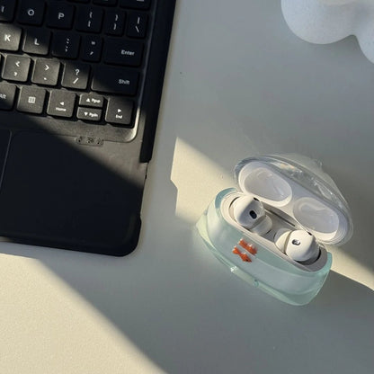 🔥LAST DAY 50% OFF -Gold Fish Airpods Case: Your Daily Dose of Aquatic Cuteness 🐠💧